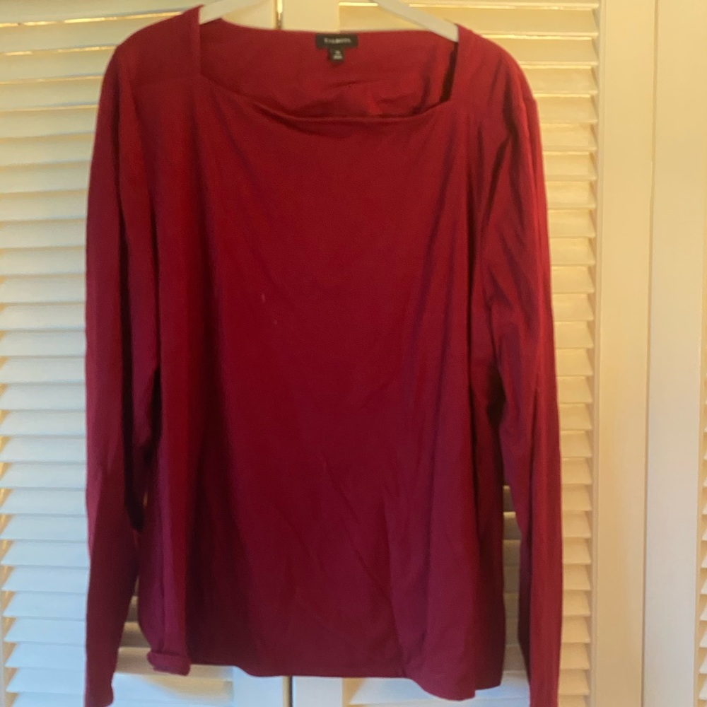 Talbots - XL Red - long sleeved - Heavy Knit
